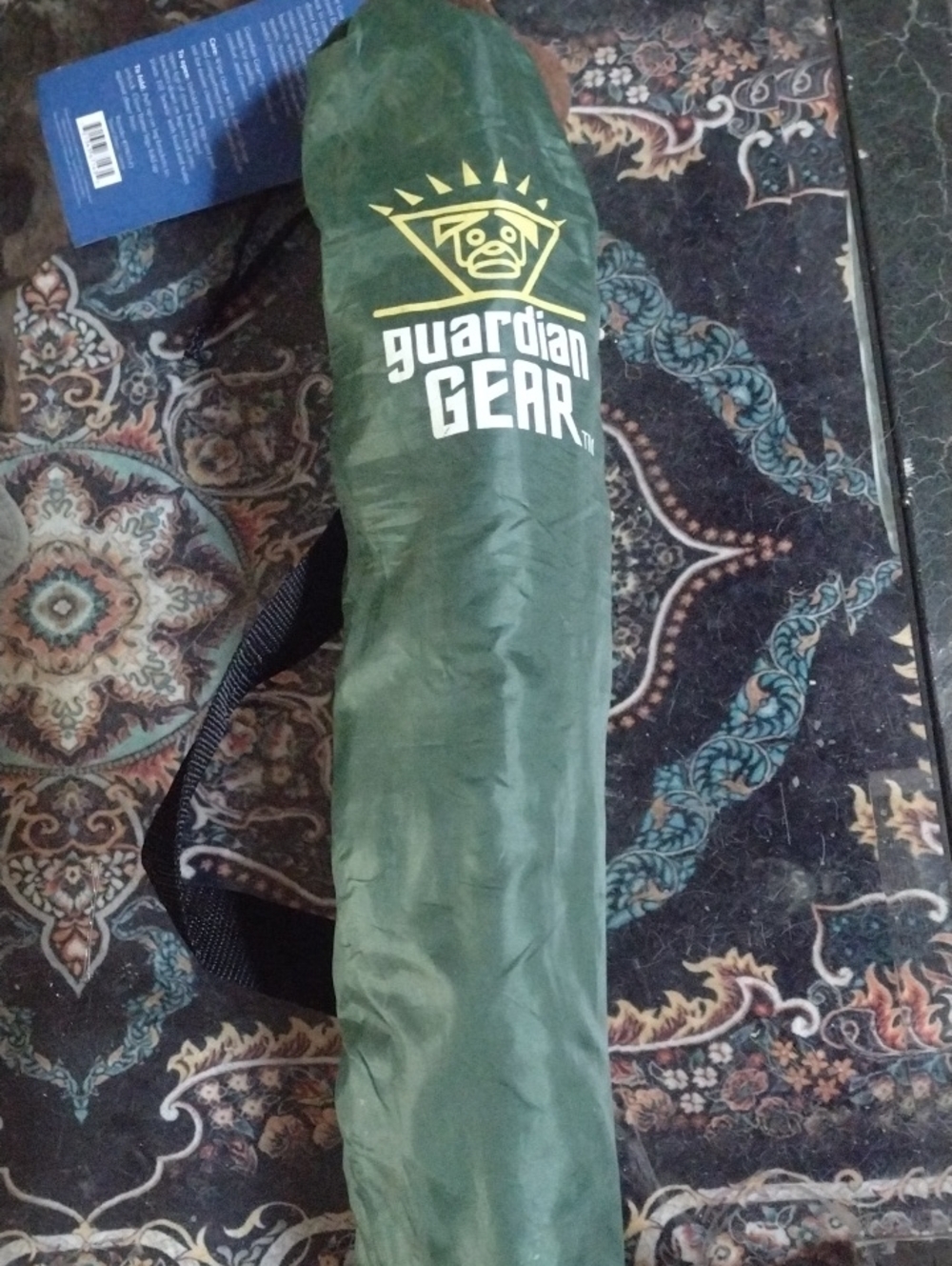 Guardian Gear Folding Camp Canine Travel Diner - Olive Green